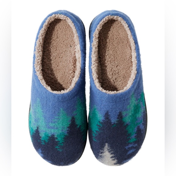 LL BEAN Women's Daybreak Scuffs, Motif - Size 9 - LIKE NEW - Picture 2 of 10